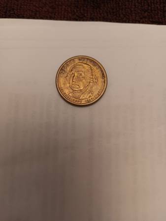 George Washington 2007 D Position A Coin. Error/Upside down Lettering. 1