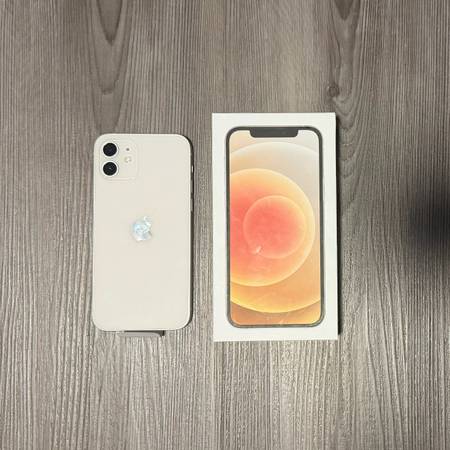 Apple iPhone 12 128GB SIMフリー ホワイト Apple iPhone 12 128gb White - cell phones - by owner - electronics