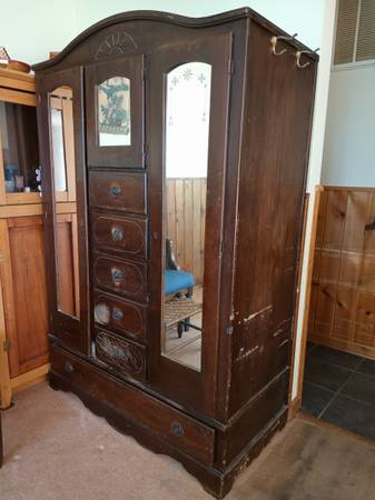 Antique wardrobe 1