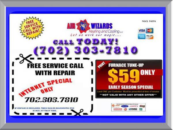 ⇨AC ⎷⎝⎷⎝ ______________A/C and Heating *FREE SERVICE CALL w/any repair 1
