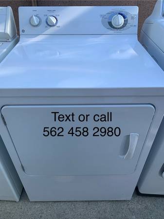 White ge gas dryer 1