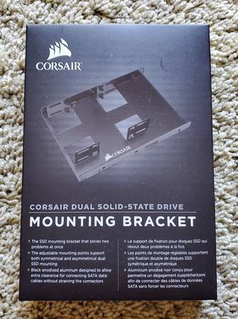 NEW Corsair Solid State Drive SSD Mounting Bracket 1