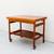 1960s Danish Modern Teak Flip Top Bar Cart by Kurt Ostervig 6 thumbnail