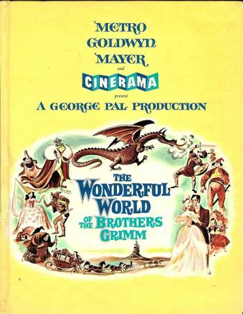 MGM--CINERAMA--GEORGE PAL--WONDERFUL WORLD OF BROTHERS GRIMM BOOK 1