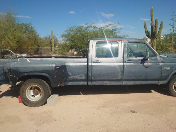 1986 Ford F350 6.9 dually 1