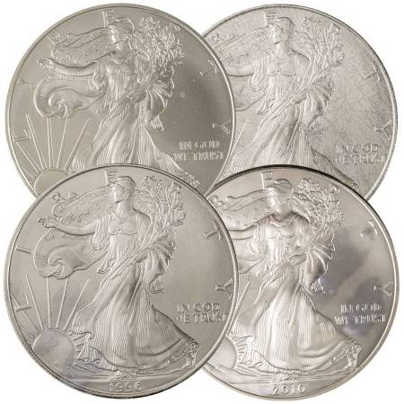 Silver Eagle & Canadian Maple Coins 1