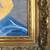 MODERNIST OIL PAINTING NUDE WOMAN INTERIOR SIGNED FRAMED 5 thumbnail