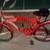 Red white stanford colors beach cruiser bike with lights 2 thumbnail