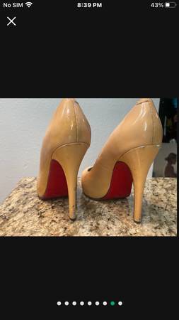 Paid $1,200 Nude red bottom louboutins Size 8 - 38 1