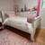 Pottery Barn White Sligh Bed Solid wood 1 thumbnail