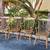 Ethan Allen Fiddleback Solid Wood Nutmeg Dining Armchairs Set of  4!!! 4 thumbnail