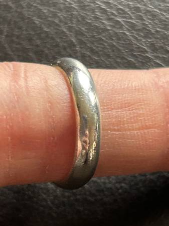 Sterling Silver Band Size 8.5 (18.5mm) 1