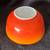 Vintage PYREX Flameglo 2-1/2 Quart Mixing Bowl 403 -USED 3 thumbnail