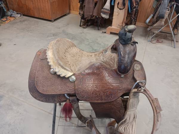 Billy Cook rope saddle 1