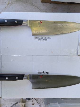 MIYABI EVOLUTION 8” Chefs Knife Carbine Stainless Steel 1