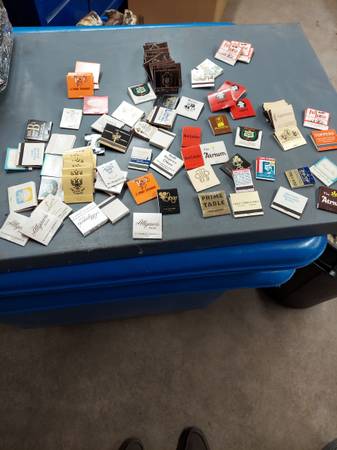 old match books from northern Illinois 1