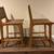 🔴  Stools (2), Counter Height, leather web/strapping.Very nice, New. 2 thumbnail