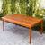 Danish Mid Century Modern Teak Draw Leaf Dining Table for 12 9 thumbnail