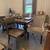 Dining room table , chairs, buffet cabinet and chandelier 5 thumbnail