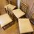 REDUCED - Vintage Mid Century Danish Scandinavian Teak Dining Chairs 4 9 thumbnail