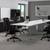12 FT Maple & White Conference Tables W/ Or W/O Power & Data Modules 18 thumbnail