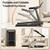 Incline Treadmill with Handle, 3-in-1 Portable Treadmills for Home 5 thumbnail