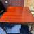 Vintage Waterside Oxford Cherry Claw Foot Flip Top Game / Console Table 5 thumbnail