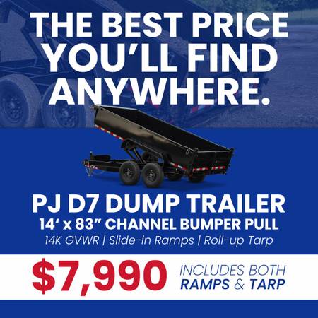 83x14 Pj Dump Trailer 1