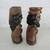 Vintage Japanese Hand Carved Wooden Statues-12" Tall 9 thumbnail