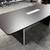 8' Boat Shape Conference Table in Espresso 1 thumbnail