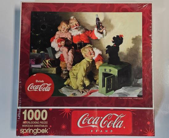 PUZZLE new in box 1000 pc.Christmas themed 1
