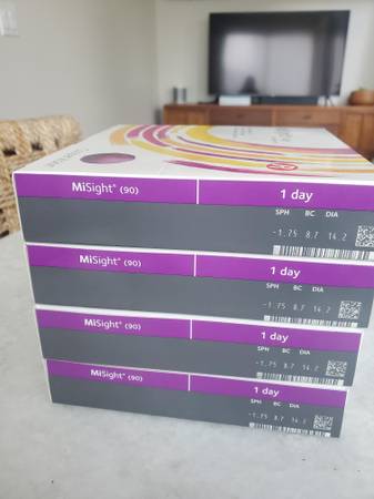 6 month supply Cooper Vision daily contact lenses 1