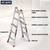 ~*~*~*~ Stealth Folding Ladder 13ft Aluminum Extension ~*~*~*~ 3 thumbnail