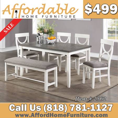 6-PC Dining Set | Standard Height Dining Sets 1