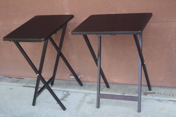 Pair of Fold Up Tables 1