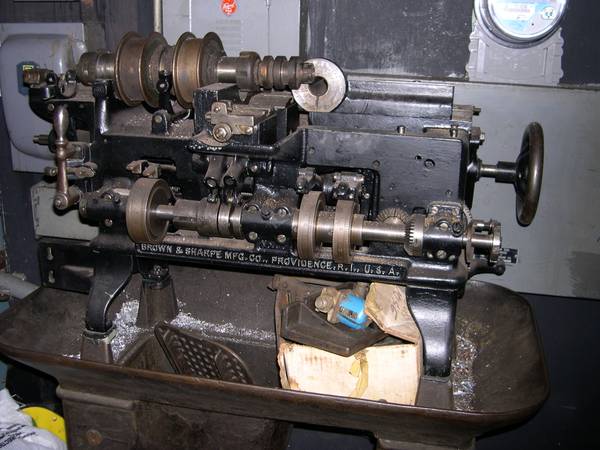Brown & Sharpe OO screw machine 1