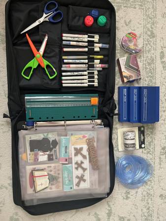 Large Scrapbooking lot 1