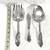 Antique solid .925 silver serving flatware. Weighs 8.5 oz 1 thumbnail