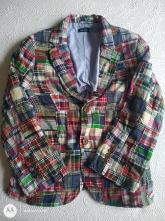 Ralph Lauren Madras sport coat, Size 7/8 1