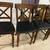 good condition 4 solid wood counter height chairs 2 thumbnail
