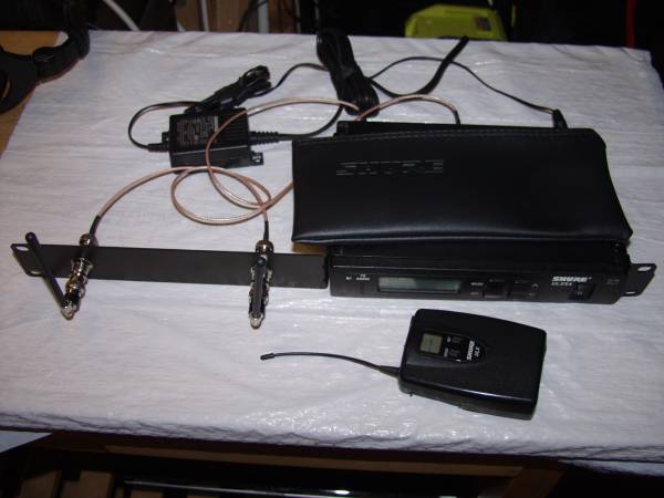 Shure wireless system 1