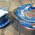 Vintage Occupied Japan Cobalt Blue Dragon Ware Covered Dish & Gravy B 2 thumbnail