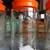 TANG - collectable embossed glass jar w/ orange plastic lid ( 70's ) 2 thumbnail