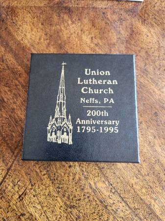 Union Lutheran neffs 200th anniversary coasters 1
