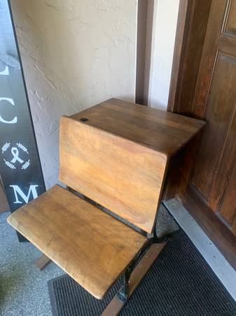 Antique School Desk 1