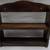 SET OF 2  WOODEN WALL DISPLAY SHELVES WITH 2 SHELVES EACH 2 thumbnail