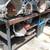 Custom 3/16" Metal Top Trans BUILDER'S Bench w/Oil Drain & Air 8' x 39" 1 thumbnail