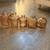 20 Assorted Amber Bud Vases 3 thumbnail