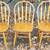 6 dining kitchen chairs. Solid wood 6 thumbnail