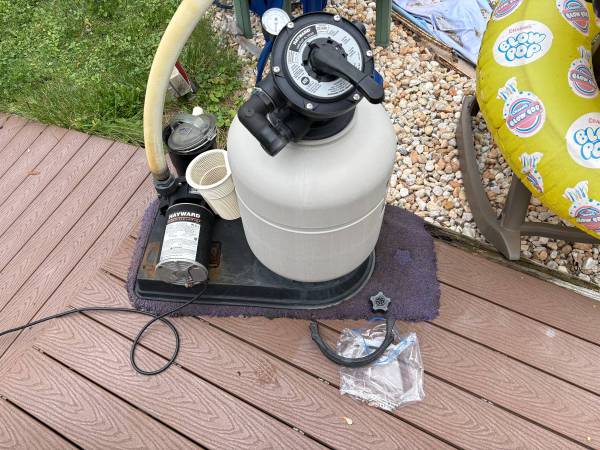 Pool pump & filter 1